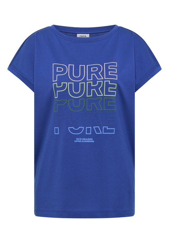 Cecil T-Shirt mit U-Boot-Ausschnitt