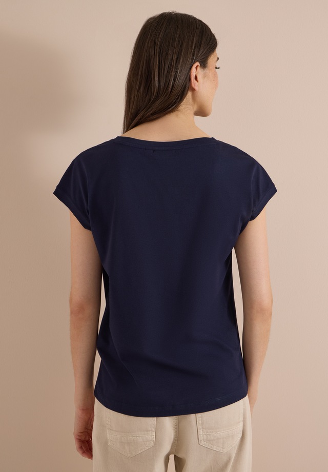 Cecil T-Shirt mit U-Boot-Ausschnitt