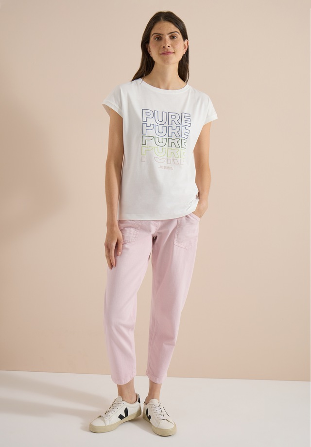 Cecil T-Shirt mit U-Boot-Ausschnitt