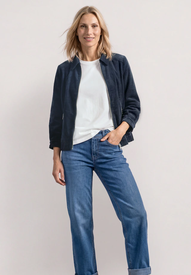 STREET ONE Cordjacke ohne Kapuze in Cord-Optik