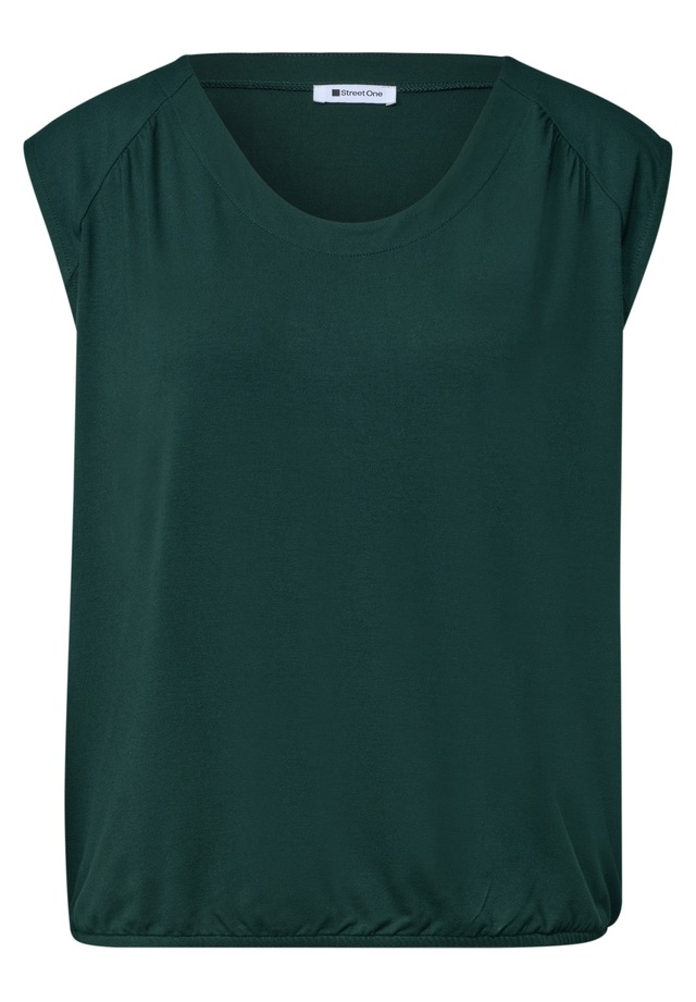 STREET ONE Shirttop aus stretchigem Viskosematerial