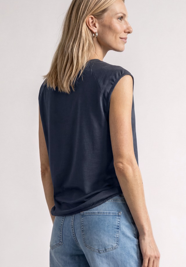 STREET ONE Shirttop aus stretchigem Viskosematerial