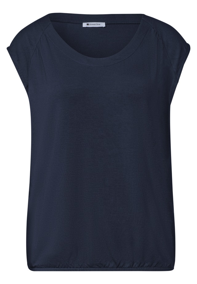 STREET ONE Shirttop aus stretchigem Viskosematerial