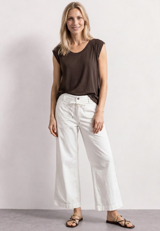 STREET ONE Shirttop aus stretchigem Viskosematerial