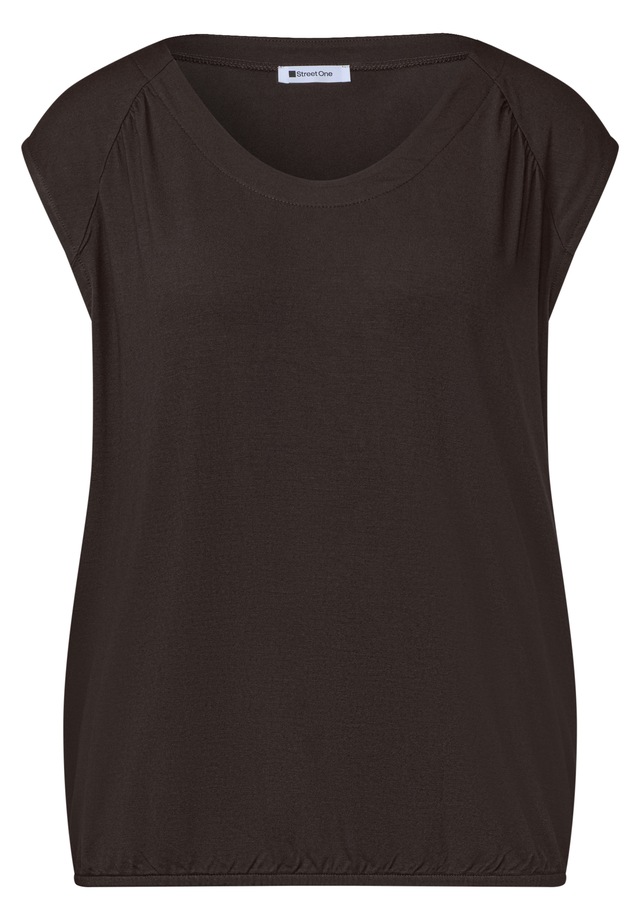 STREET ONE Shirttop aus stretchigem Viskosematerial
