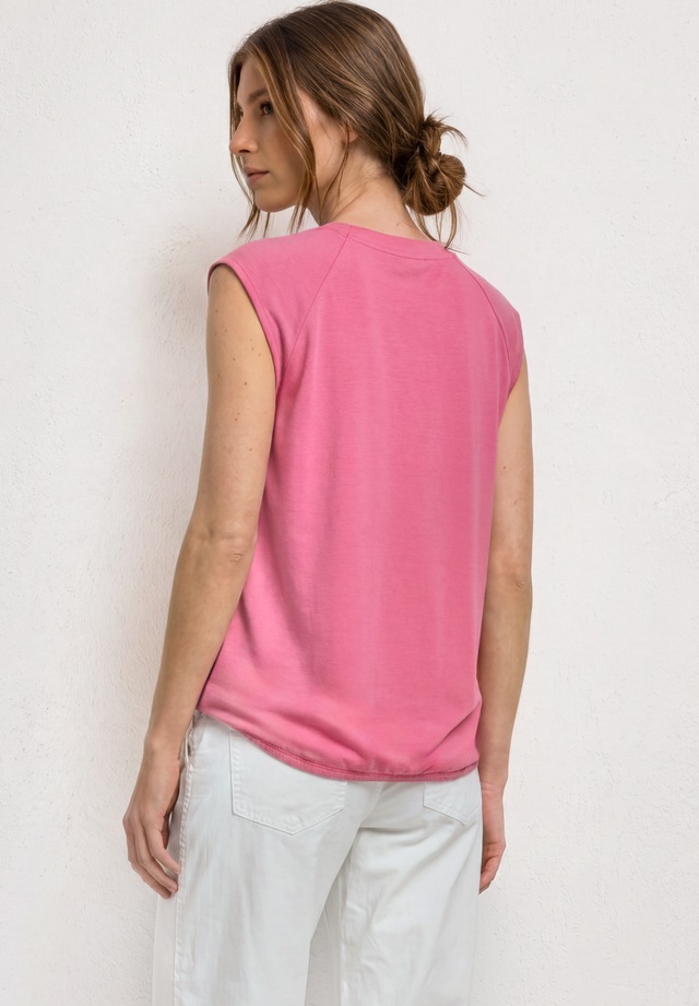 STREET ONE Shirttop aus stretchigem Viskosematerial