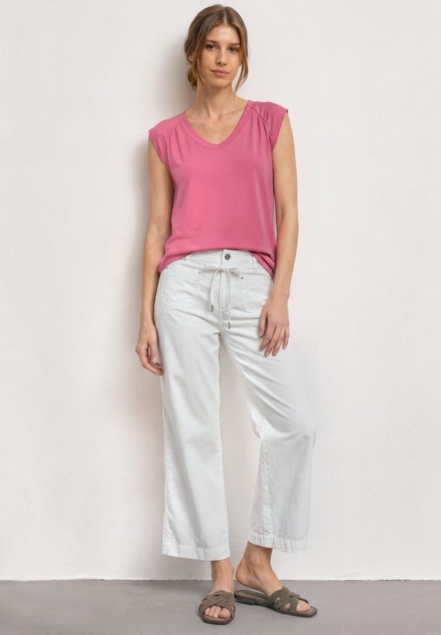 STREET ONE Shirttop aus stretchigem Viskosematerial