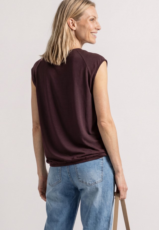 STREET ONE Shirttop aus stretchigem Viskosematerial