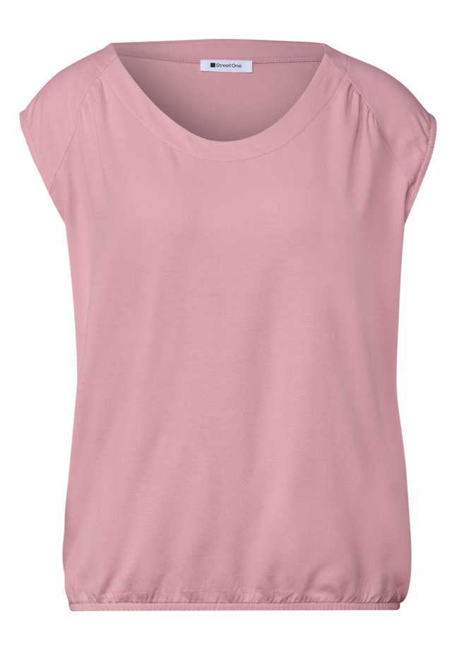 STREET ONE Shirttop aus stretchigem Viskosematerial