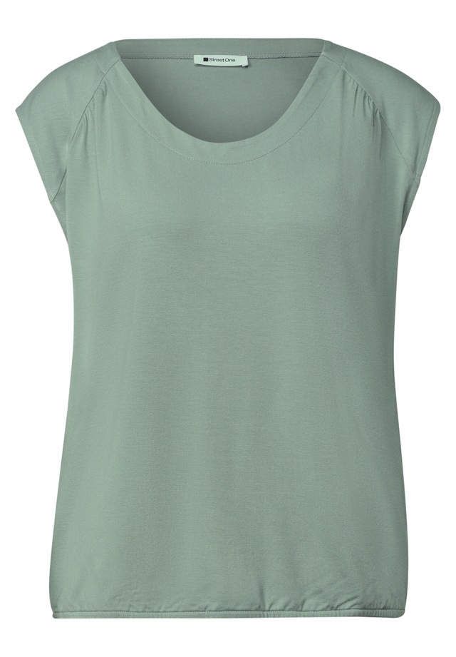 STREET ONE Shirttop aus stretchigem Viskosematerial
