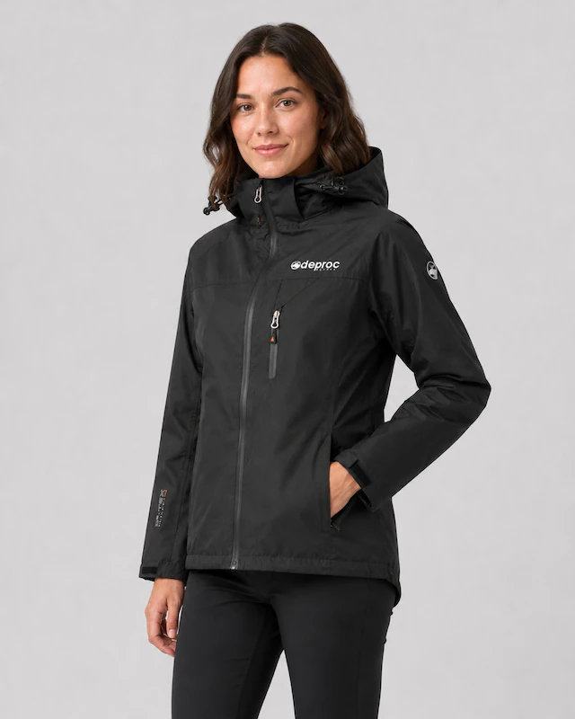 DEPROC Active Allwetterjacke »Durell Women II« mit Kapuze auch in Großen Größen erhältlich