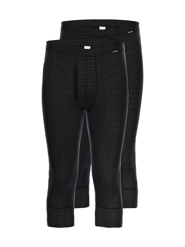 Ammann Lange Unterhose »2er Pack 3/4 lange Unterhose mit Eingriff Day Classic«