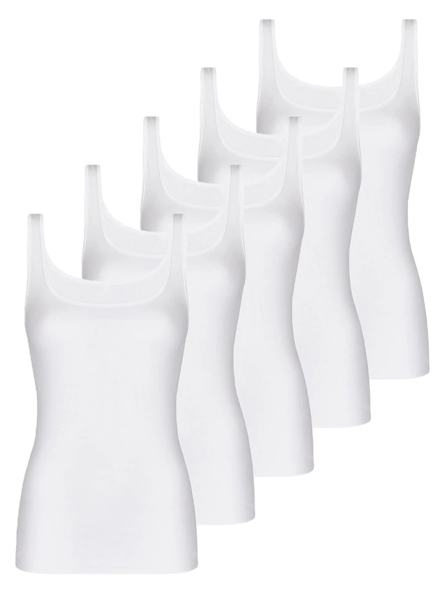 Nina Von C. Achselhemd »5er Pack Achselhemd Fine Cotton«