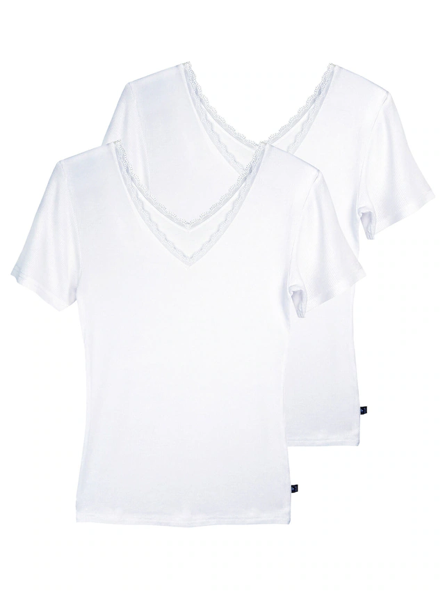 like it! Unterhemd »2er Pack T-Shirt Jessy«