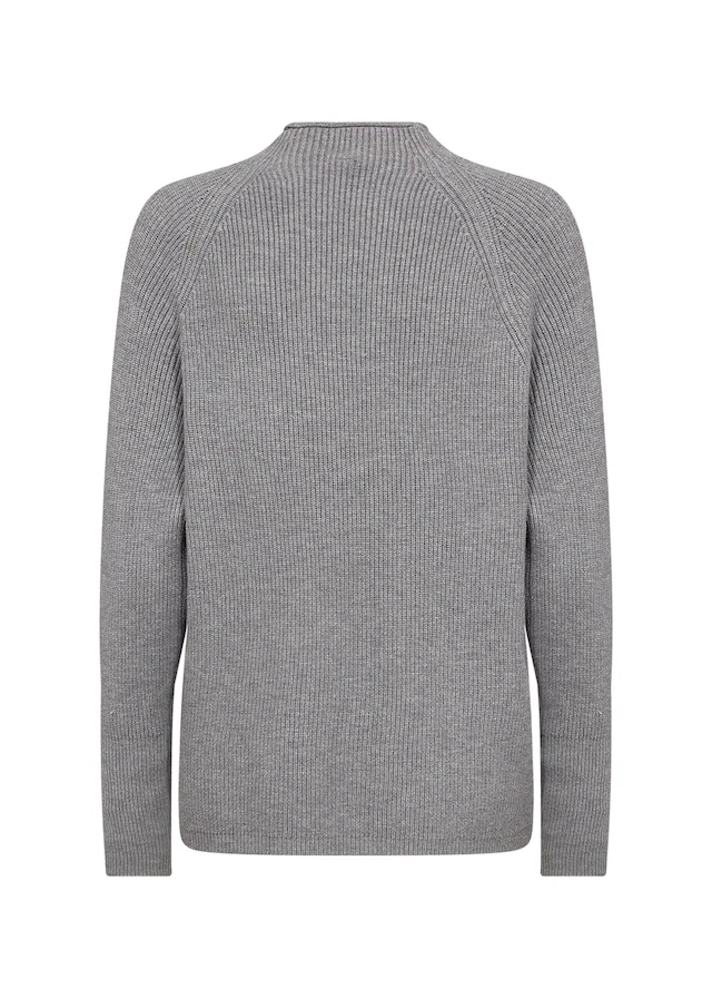 soyaconcept Strickpullover »SC-KANITA 4« Viskosemischung, Rippstrick