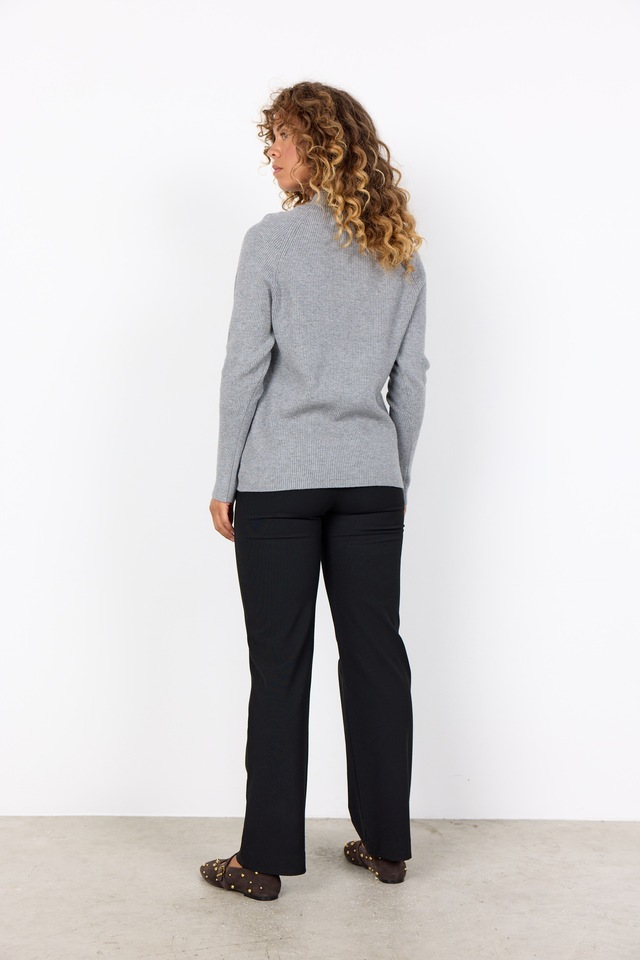 soyaconcept Strickpullover »SC-KANITA 4« Viskosemischung, Rippstrick