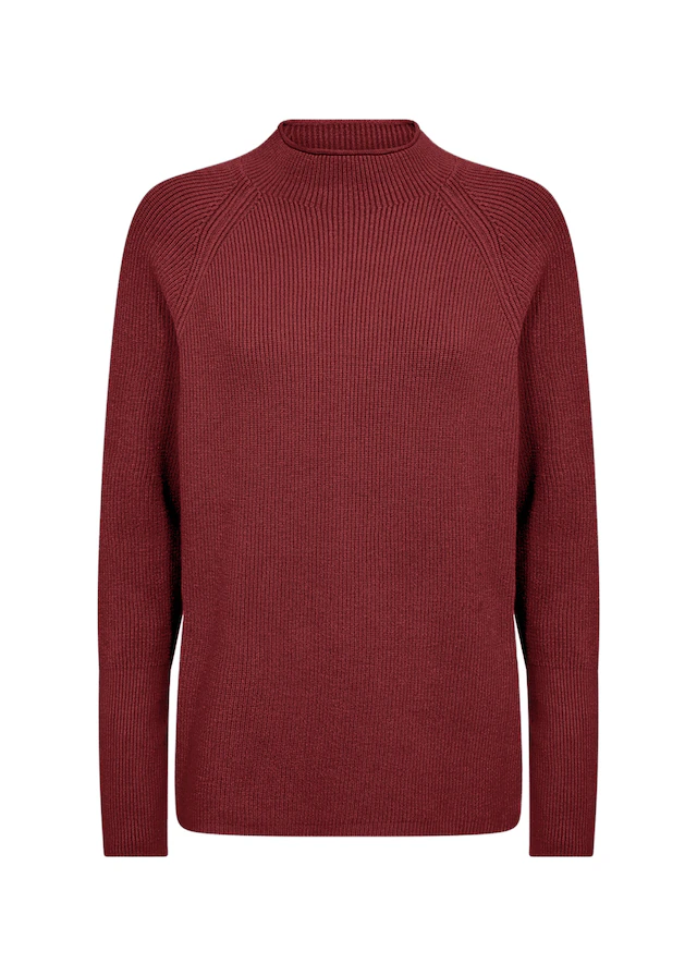 soyaconcept Strickpullover »SC-KANITA 4« Viskosemischung, Rippstrick
