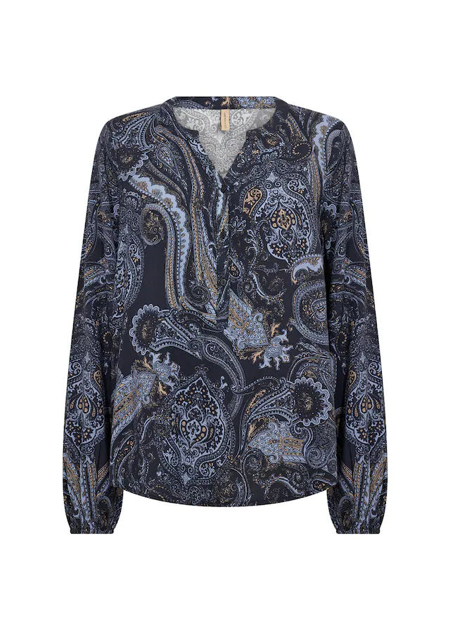 soyaconcept Druckbluse »SC-HALNA 2 AOP« Viskose