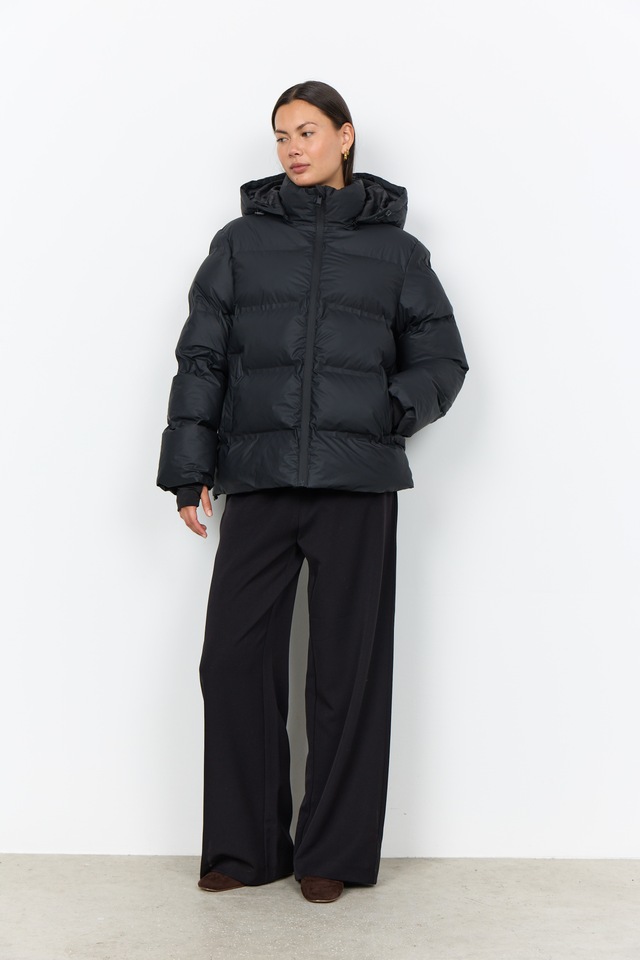 soyaconcept Steppjacke »SC-HENRIETTA 1« mit Kapuze Lederimitat