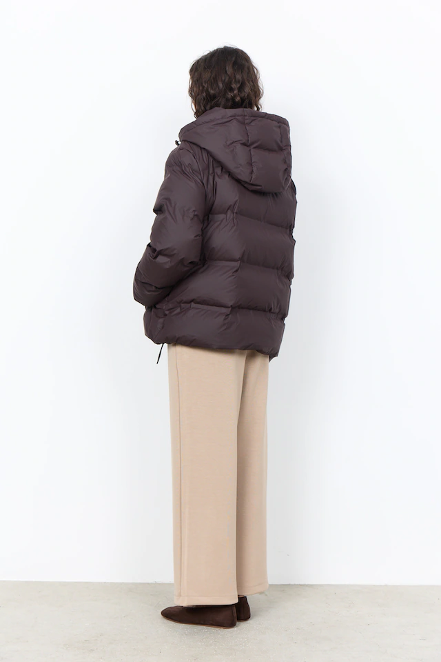 soyaconcept Steppjacke »SC-HENRIETTA 1« mit Kapuze Lederimitat