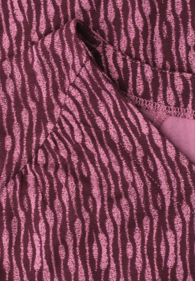 STREET ONE Shirttop Sommertop mit Allover-Print