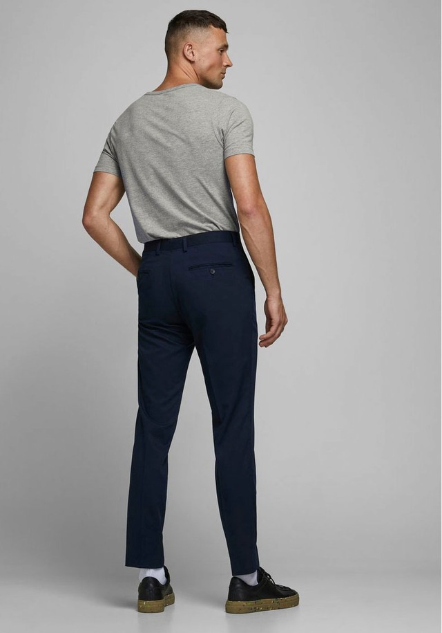 Jack & Jones T-Shirt »SLIM- FIT BASIC TEE V-NECK« mit V-Ausschnitt