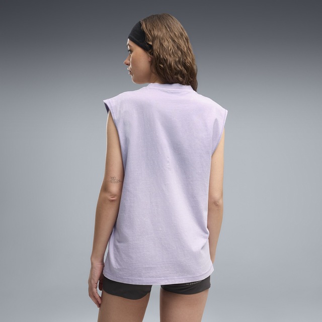 PUMA T-Shirt »Relaxed Washed Graphic Ärmelloses T-Shirt Damen«
