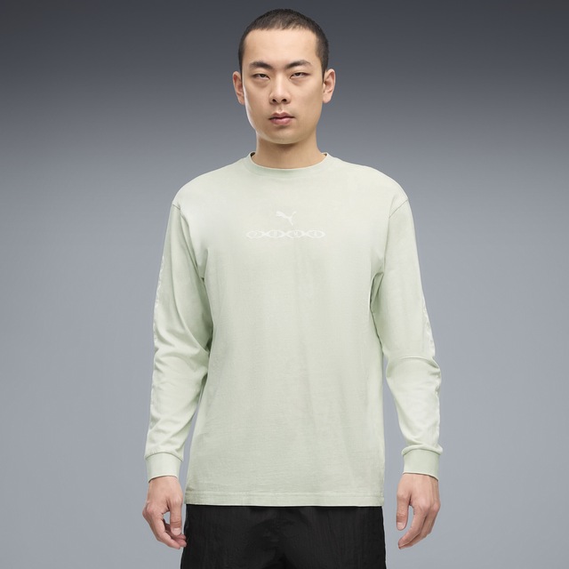 PUMA T-Shirt »Graphic Langarmshirt Herren«