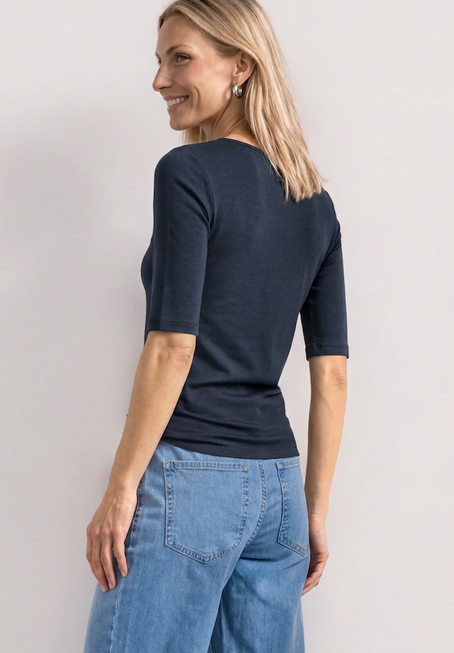 STREET ONE T-Shirt in Unifarbe
