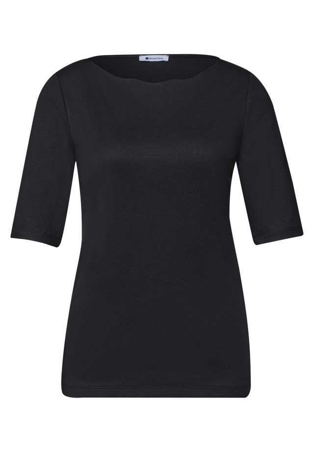 STREET ONE T-Shirt in Unifarbe