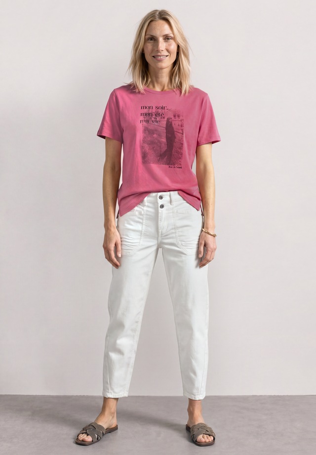 STREET ONE Print-Shirt mit Rundhalsausschnitt