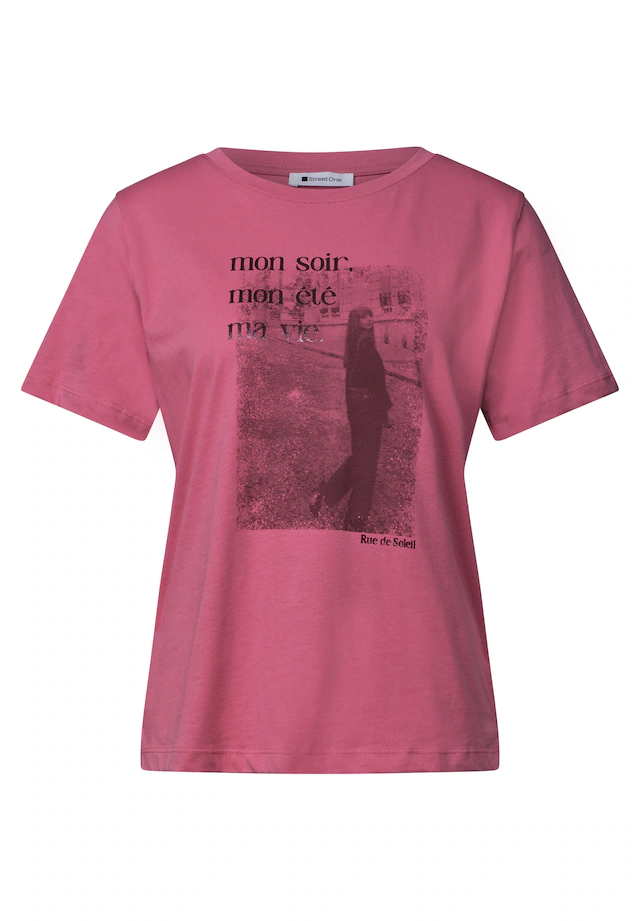 STREET ONE Print-Shirt mit Rundhalsausschnitt