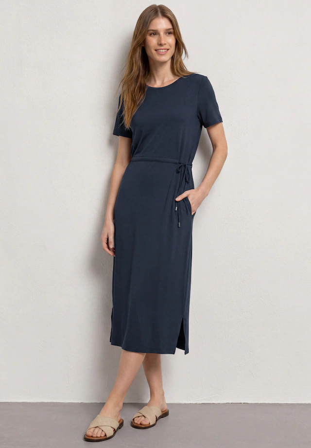 STREET ONE Jerseykleid Ohne Taschen aus Viskose