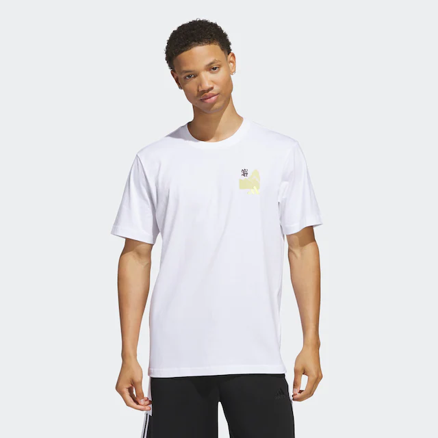 adidas Sportswear T-Shirt »JET SET CAMPER GRAPHIC« sportlicher Stil, mit Camper-Grafik, aus Baumwolle