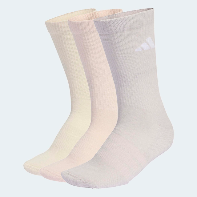 adidas Performance Funktionssocken »DÄMPFENDE SPORTSWEAR CREW 3ER-PACK« 3 Paar tlg. für sportive Aktivitäten und Fitness, 3er-Pack