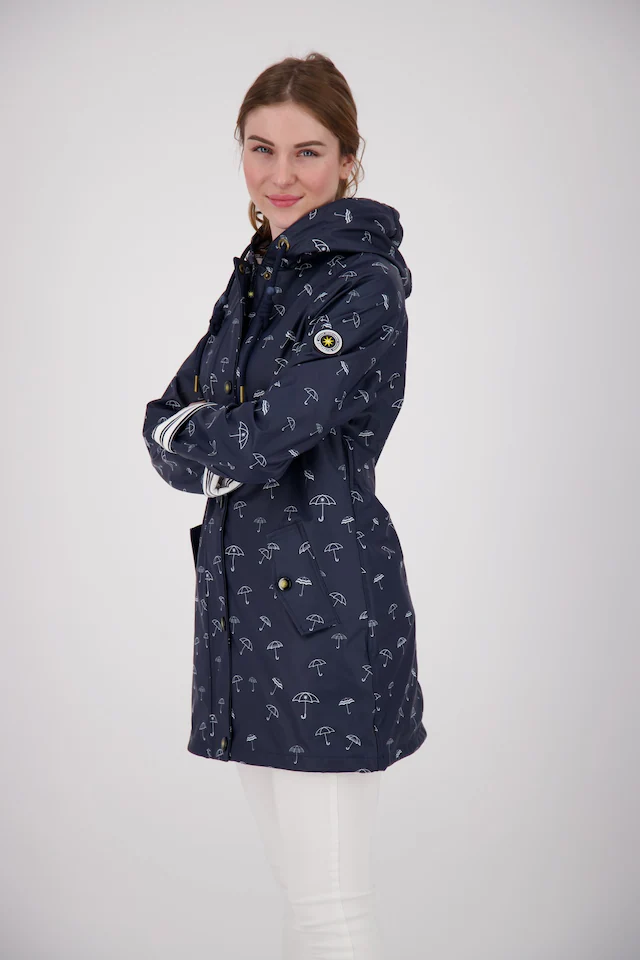 ankerglut Allwetterjacke »Friesennerz Ankerglutwolke II Regenmantel, Longjacket« mit Kapuze auch in Großen Größen erhältlich