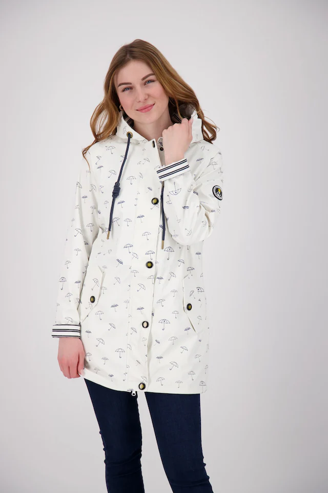 ankerglut Allwetterjacke »Friesennerz Ankerglutwolke II Regenmantel, Longjacket« mit Kapuze auch in Großen Größen erhältlich