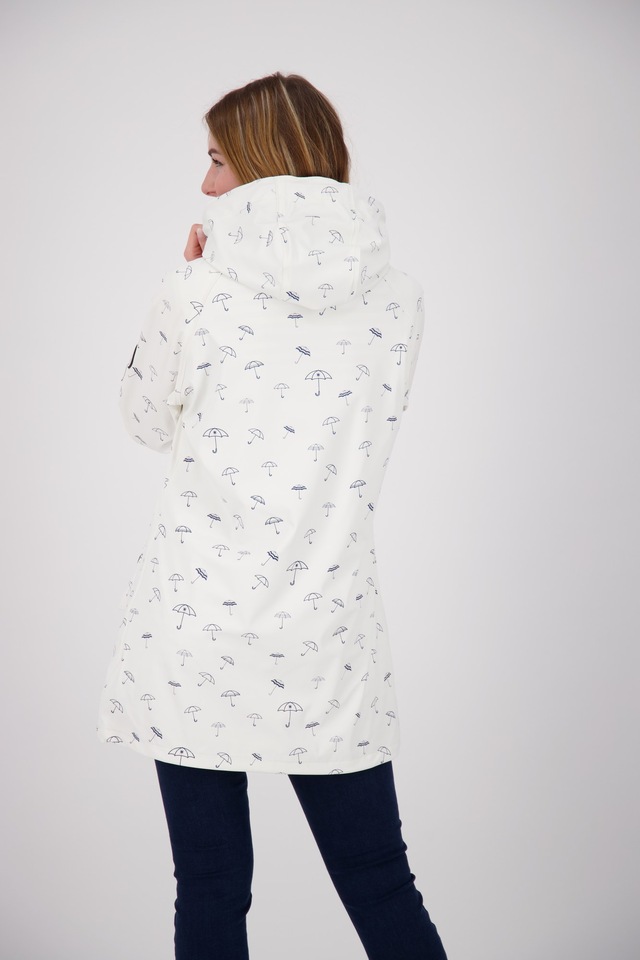 ankerglut Allwetterjacke »Friesennerz Ankerglutwolke II Regenmantel, Longjacket« mit Kapuze auch in Großen Größen erhältlich