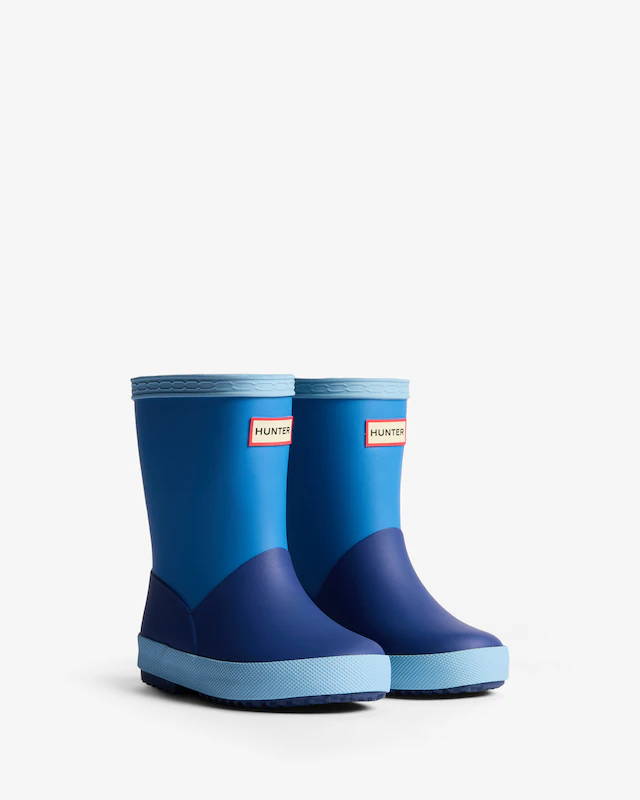 Hunter Gummistiefel »Original kids first colour block insulated« wasserdicht & gefüttert