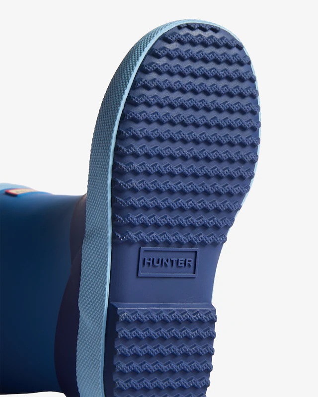 Hunter Gummistiefel »Original kids first colour block insulated« wasserdicht & gefüttert