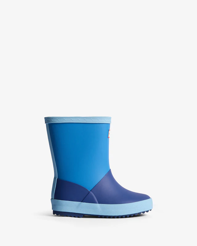 Hunter Gummistiefel »Original kids first colour block insulated« wasserdicht & gefüttert