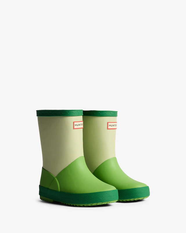 Hunter Gummistiefel »Original kids first colour block insulated« wasserdicht & gefüttert