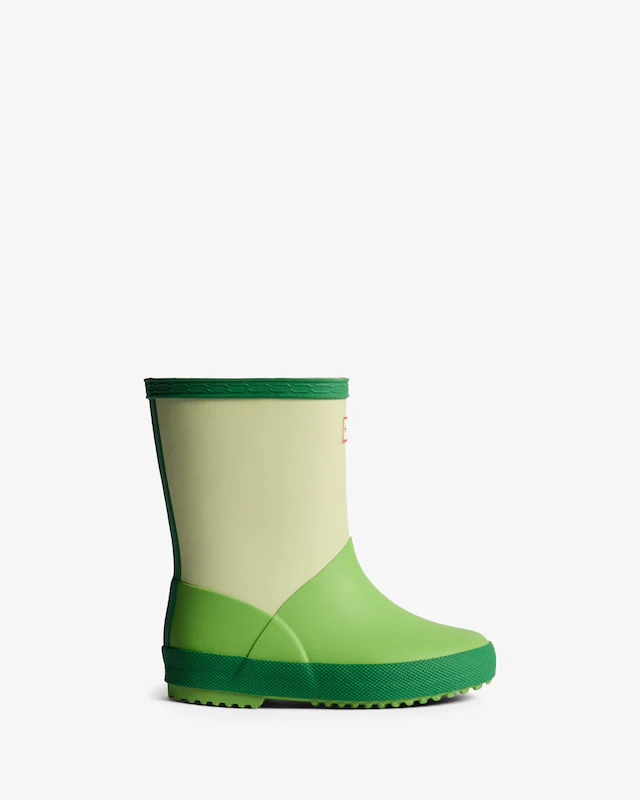 Hunter Gummistiefel »Original kids first colour block insulated« wasserdicht & gefüttert