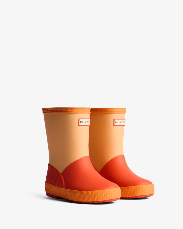 Hunter Gummistiefel »Original kids first colour block insulated« wasserdicht & gefüttert