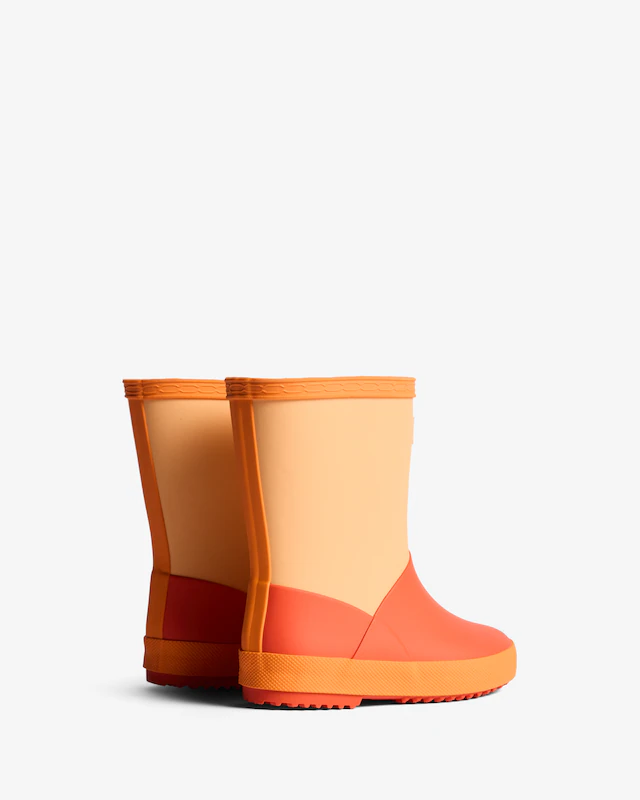 Hunter Gummistiefel »Original kids first colour block insulated« wasserdicht & gefüttert