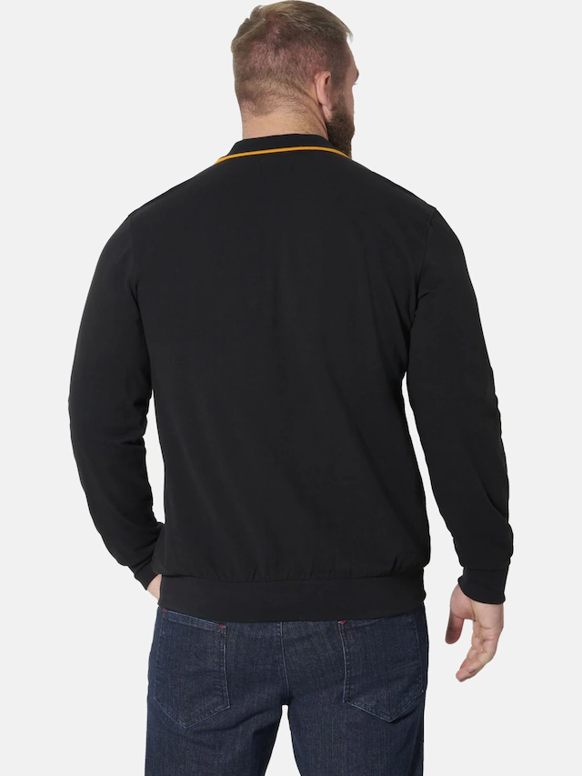 Jan Vanderstorm Langarm-Poloshirt »Langarm-Poloshirt LOKI«