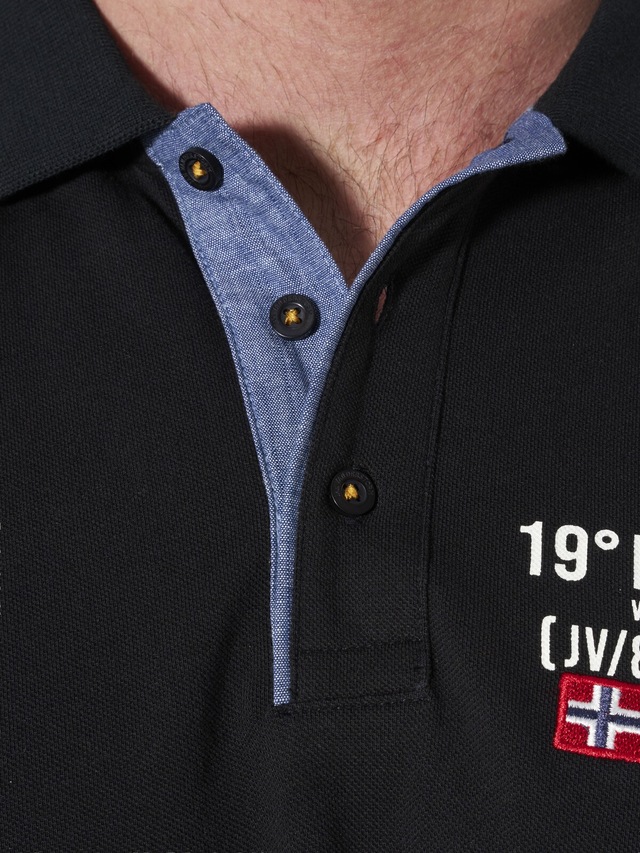 Jan Vanderstorm Langarm-Poloshirt »Langarm-Poloshirt LOKI«