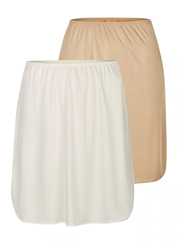Nina Von C. Unterrock »2er Pack Halbrock Länge 50 cm Elegance«