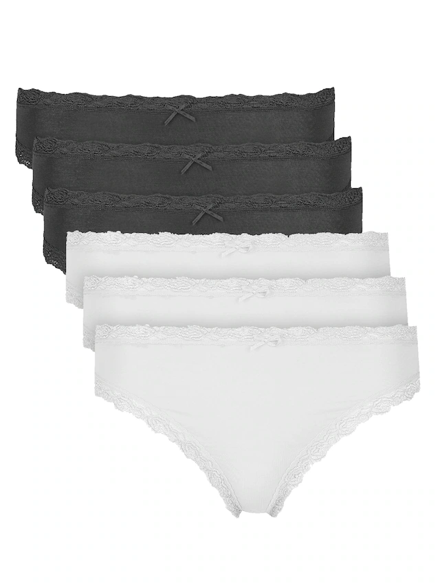 Nina Von C. Jazz-Pants Slips »6er Pack Damen Jazz Pant Multiple Packs«