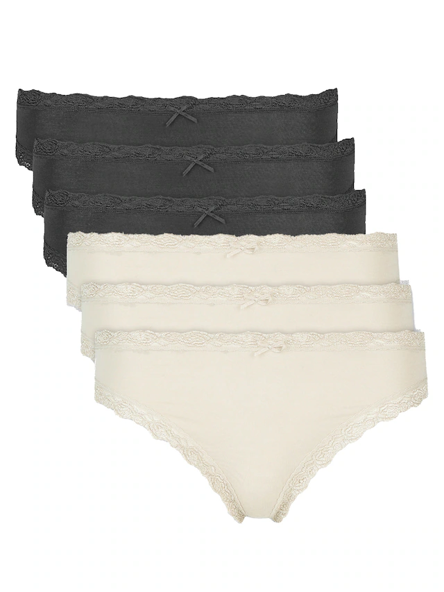 Nina Von C. Jazz-Pants Slips »6er Pack Damen Jazz Pant Multiple Packs«